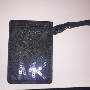Michael Kors wristlet with card slots